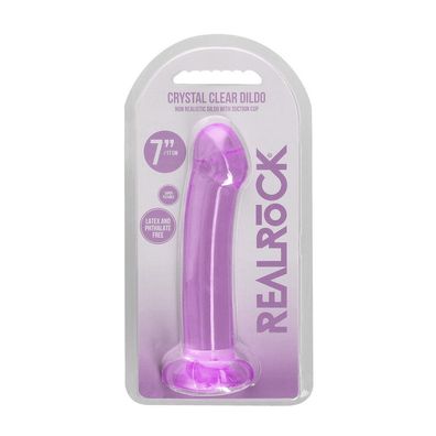 Unrealistischer Dildo mit Saugnapf - 7/17 cm