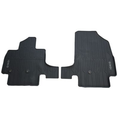 Original Hyundai IONIQ 9 Gummi Fußmatten vorn Allwettermatten Gummimatten GO131ADE001