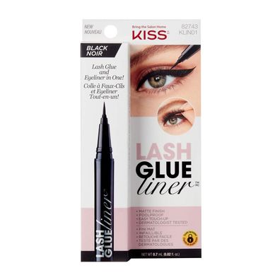 Kiss My Face Kiss Black Glue Liner 7ml