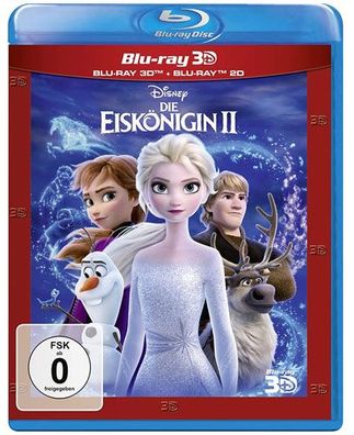 Eiskönigin, Die #2 (BR) 3D&2D 2Disc Min: 124/DD5.1/WS Frozen
