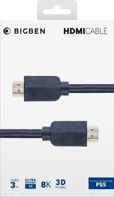 PS5 HDMI Kabel 2.1 8K 3m BIGBEN - Bigben Interactive - (SONY® PS5 Hardware / Zubehör