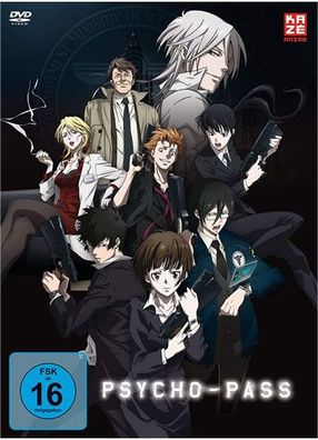Psycho Pass - Staffel #1 (DVD) GA 8Disc - AV Vision - (DVD Vi