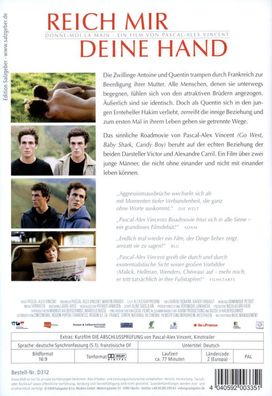 Reich mir deine Hand - Salzgeber & - (DVD Video / TV-Serie)