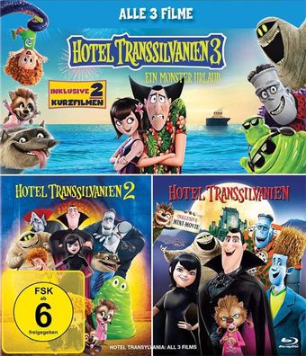 Hotel Transsilvanien 1-3 Box (BR) 3Disc - Sony Pictures - (B