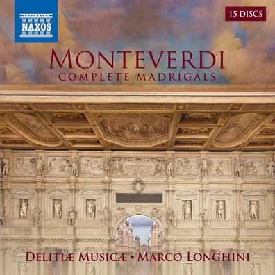 Claudio Monteverdi (1567-1643): Madrigali Libri I-IX (Gesamtau
