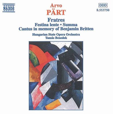 Arvo Pärt: Fratres (in 7 Versionen) - Naxos - (CD / F)