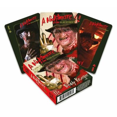 Nightmare on Elm Street Spielkarten Freddy