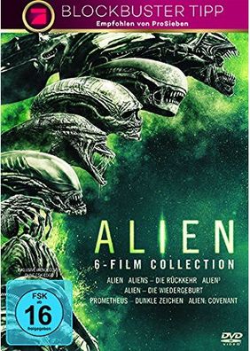 Alien 1-6 - Sony Music 8412208DE - (DVD Video / Science Fiction)