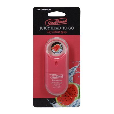 Juicy Head To-Go Mundspray für trockene Lippen, Wassermelone, 0,3 fl oz/9 ml