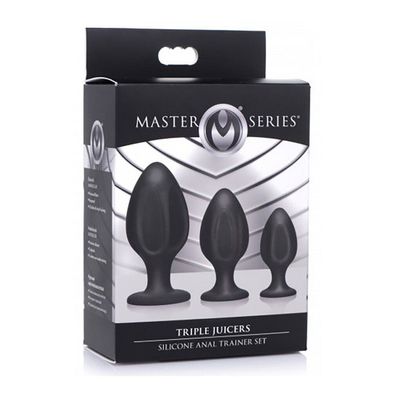 Triple Juicers - Analtrainer-Set aus Silikon
