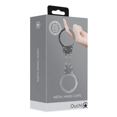 Handschellen aus Metall - Silber