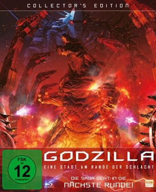Godzilla: Stadt am Rand d. Sch. (BR) CE Collectors Edition, Min