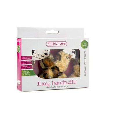 Pelzige Handschellen