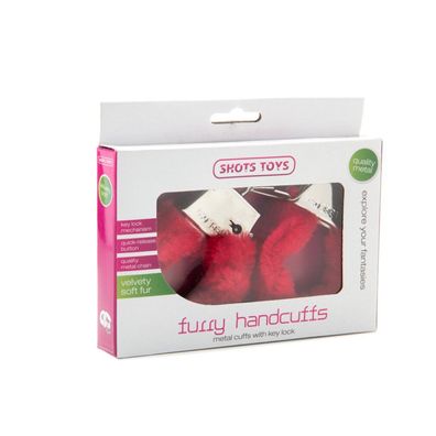 Pelzige Handschellen