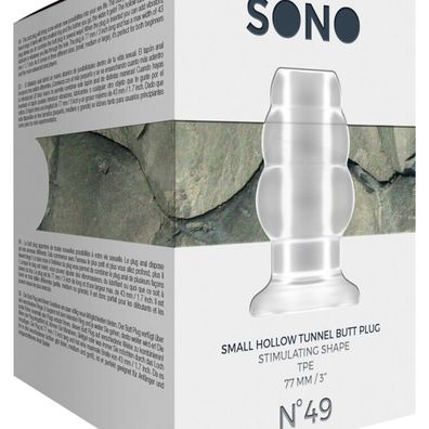 Nr.49 Analplug mit hohlem Tunnel, Größ S