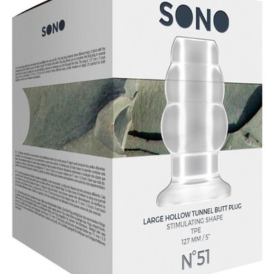 Nr.51 Analplug mit hohlem Tunnel, groß