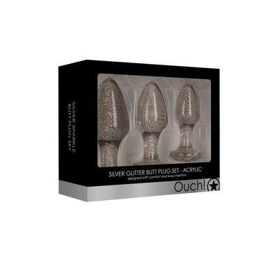 Buttplug-Set aus Acryl