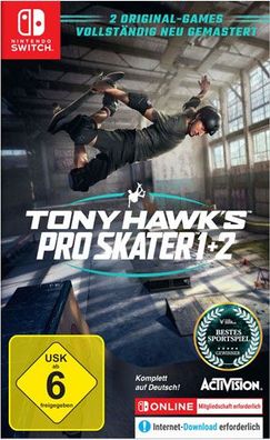 Tony Hawks Pro Skater 1 + 2 SWITCH Remastered - Activ. / - (Ni