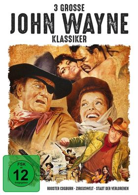 3 grosse John-Wayne-Klassiker: - WVG Medien - (DVD Video / Ab