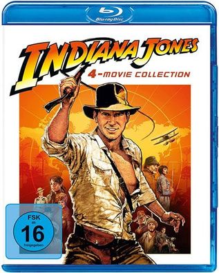Indiana Jones - BOX 1-4 (BR) 4Disc Min: 483/DD5.1/WS - Paramou
