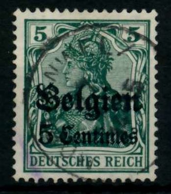 BES 1WK LP Belgien Nr 2 gestempelt X6CE092