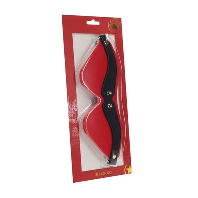 Milan Collection - Augenbinde - Schwarz/Rot