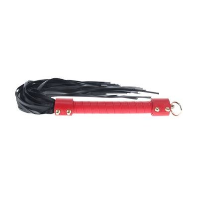 Milan Collection - Flogger - Schwarz/Rot