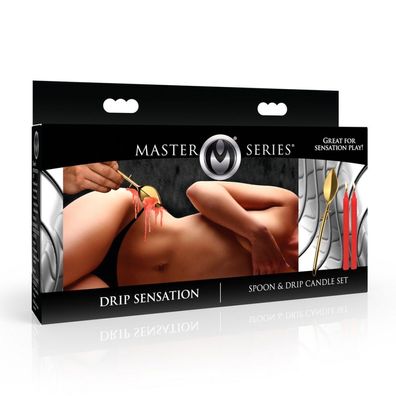 Drip Sensation - Set mit Löffel und Tropfkerze