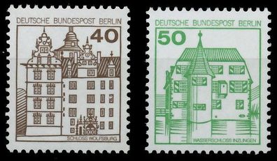 BERLIN DS BURGEN U. Schlösser Nr 614-615 postfrisch S4806F2