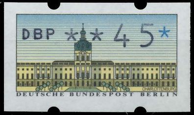 BERLIN Automatenmarken Nr ATM 1-045R postfrisch S4A778A