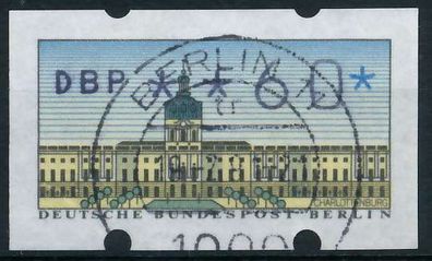 BERLIN Automatenmarken Nr ATM 1-060 zentrisch gestempelt X7F4E82