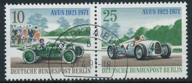 BERLIN Zusammendruck Nr B3 Zd1 zentrisch gestempelt WAAGR PA X80568A
