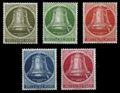 BERLIN 1951 Nr 82-86 postfrisch gepr. X805BEA