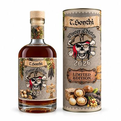 T. Sonthi Rum Winter Edition 2026, 40% Vol. 0,5 l