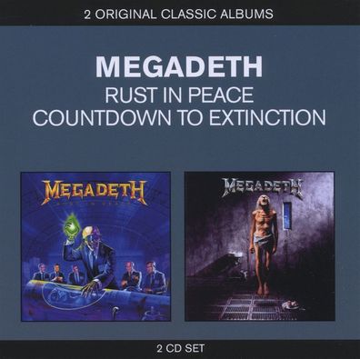 Megadeth: Megadeth: Rust In Peace / Countdown To Extinction
