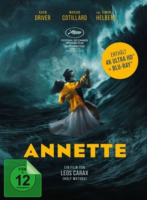 Annette (2021) (Ultra HD Blu-ray & Blu-ray im Mediabook) - Ala