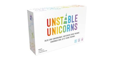 Asmodee Unstable Unicorns, Kartenspiel - Asmodee TTUD0001 - (S