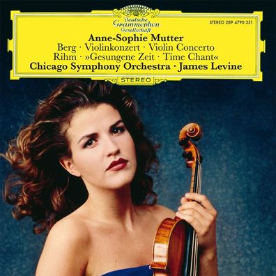 Alban Berg (1885-1935): Violinkonzert/Gesungene Zeit (180 G)