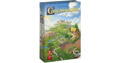 Asmodee Carcassonne V3.0, Brettspiel (Spiel des Jahres 2001)