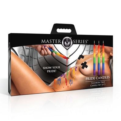 Pride Candles - Juego de 3 Velas Goteantes - Arcoris