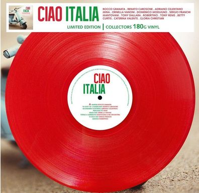 Various Artists, Various: Ciao Italia (180g) (Limited Edition) (Red Vinyl) - jpc-Scha