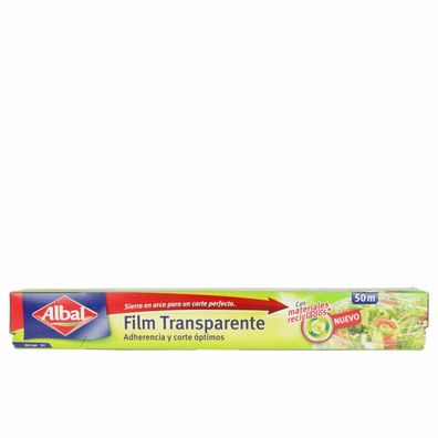 Albal FILM Transparente con sistema corte fÃ¡cil 50 metros