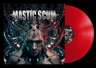 Mastic Scum - Icon (Red Vinyl) - - (LP / I)