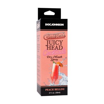 Juicy Head Cocktails Mundtrockenspray Peach Bellini 2 fl oz/59 ml