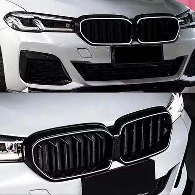 LED Nieren Performance Schwarz Hochglanz für BMW 5er G30 G31 LCI M Paket