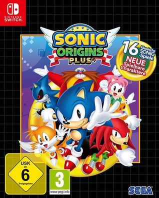 Sonic Origins PLUS SWITCH - Sega - (Nintendo Switch / Advent