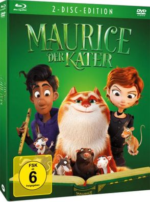Maurice der Kater (BR+DVD) LE -Mediabook- Min: 94/DD5.1/WS 2D