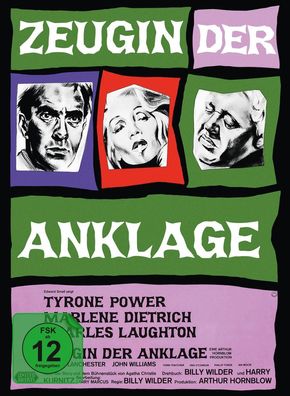 Zeugin der Anklage (1957) (Blu-ray & DVD im Mediabook) - Capel