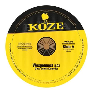 DJ Koze aka Adolf Noise: Wespennest EP - - (Vinyl / Maxi-Single 12")