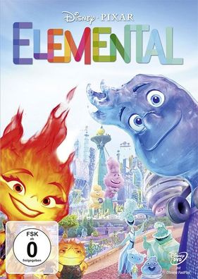 Elemental (DVD) Min: 97/DD5.1/WS - Disney - (DVD Video / Fam